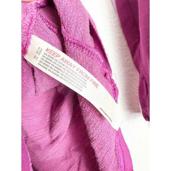 Free People Movement Love Spell One-Piece Small Pink Knit Romper Workout Stretch - Picture 6 of 13